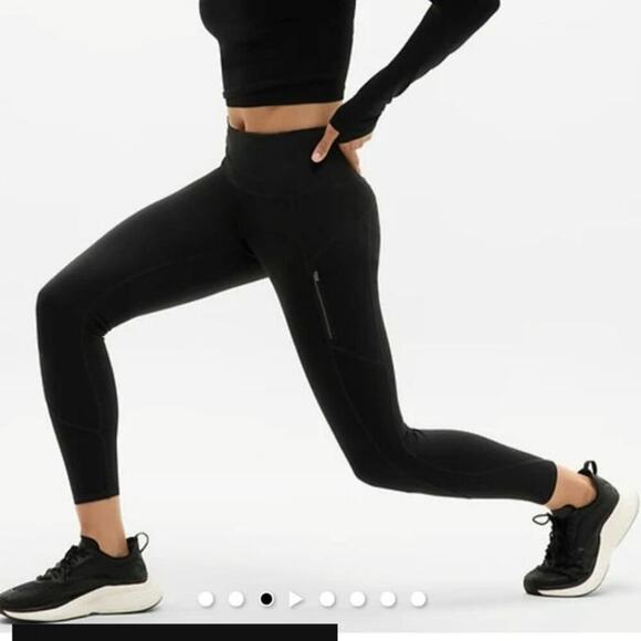 Athleta Rainier High Rise Legging Olive Green XS - Picture 9 of 9